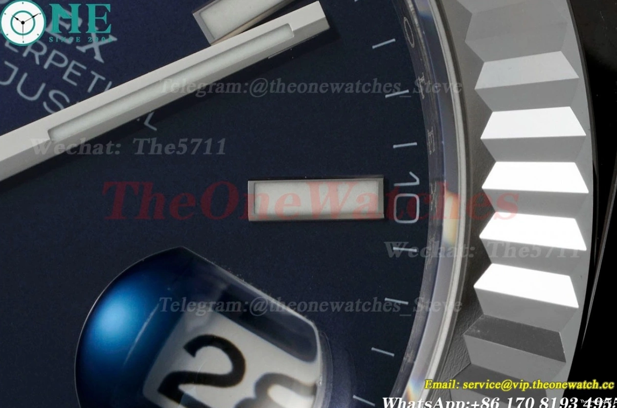 Jub A3235 Stk EWEF SS Datejust Blue SS 126334 41mm 0204